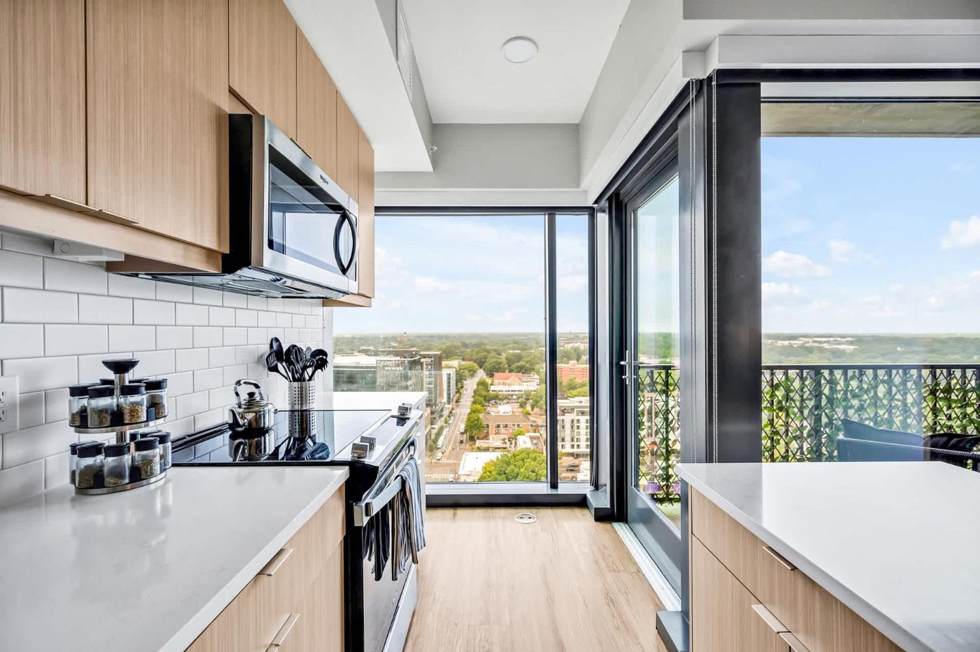 High-Rise Apt Raleigh Free Parking & Sunset View 1 外观 照片
